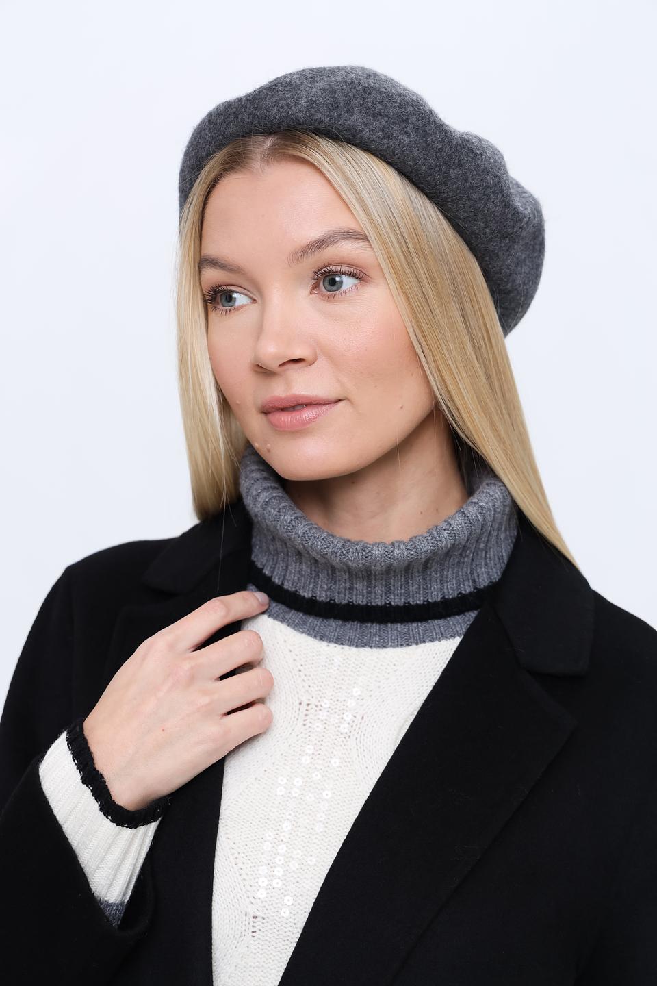 Берет Pezzo серый