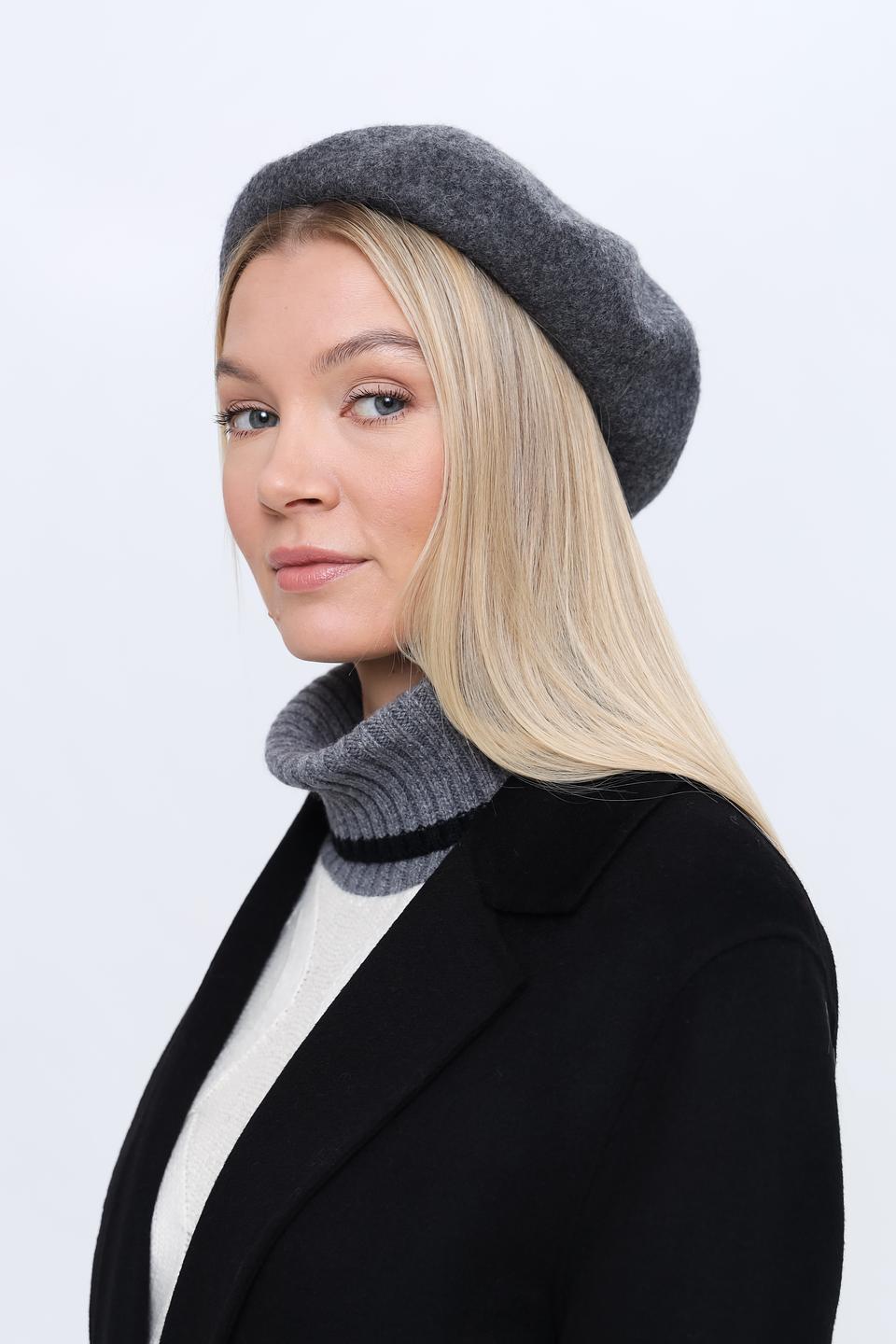 Берет Pezzo серый