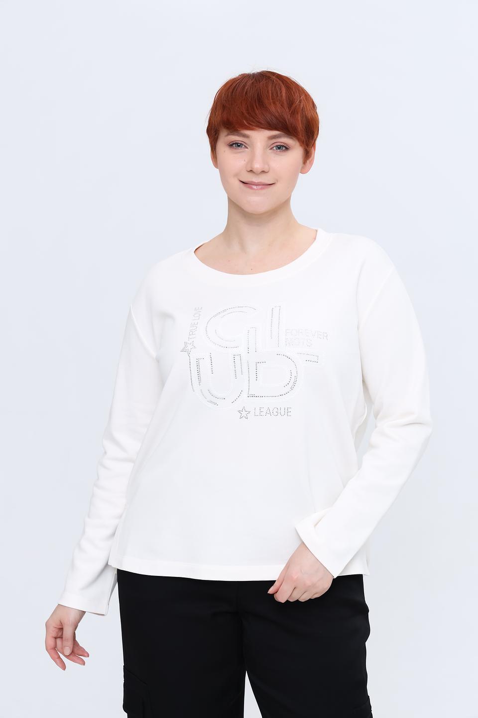 Пуловер Margittes с принтом Club