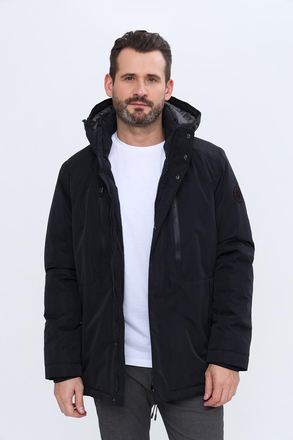 Куртка Casa Moda чёрная стеганая