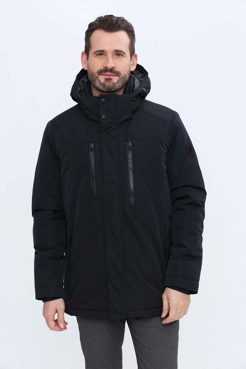 Куртка Casa Moda чёрная стеганая