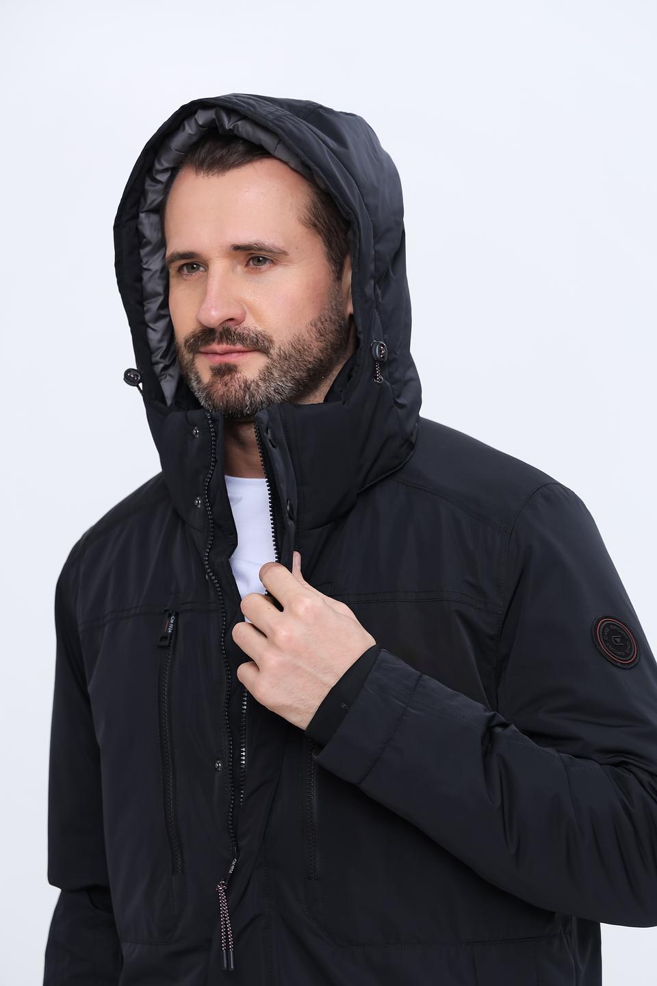 Куртка Casa Moda чёрная стеганая