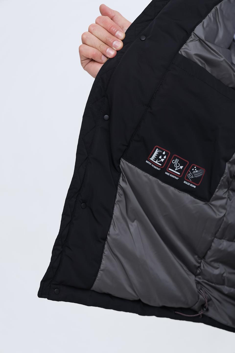 Куртка Casa Moda чёрная стеганая