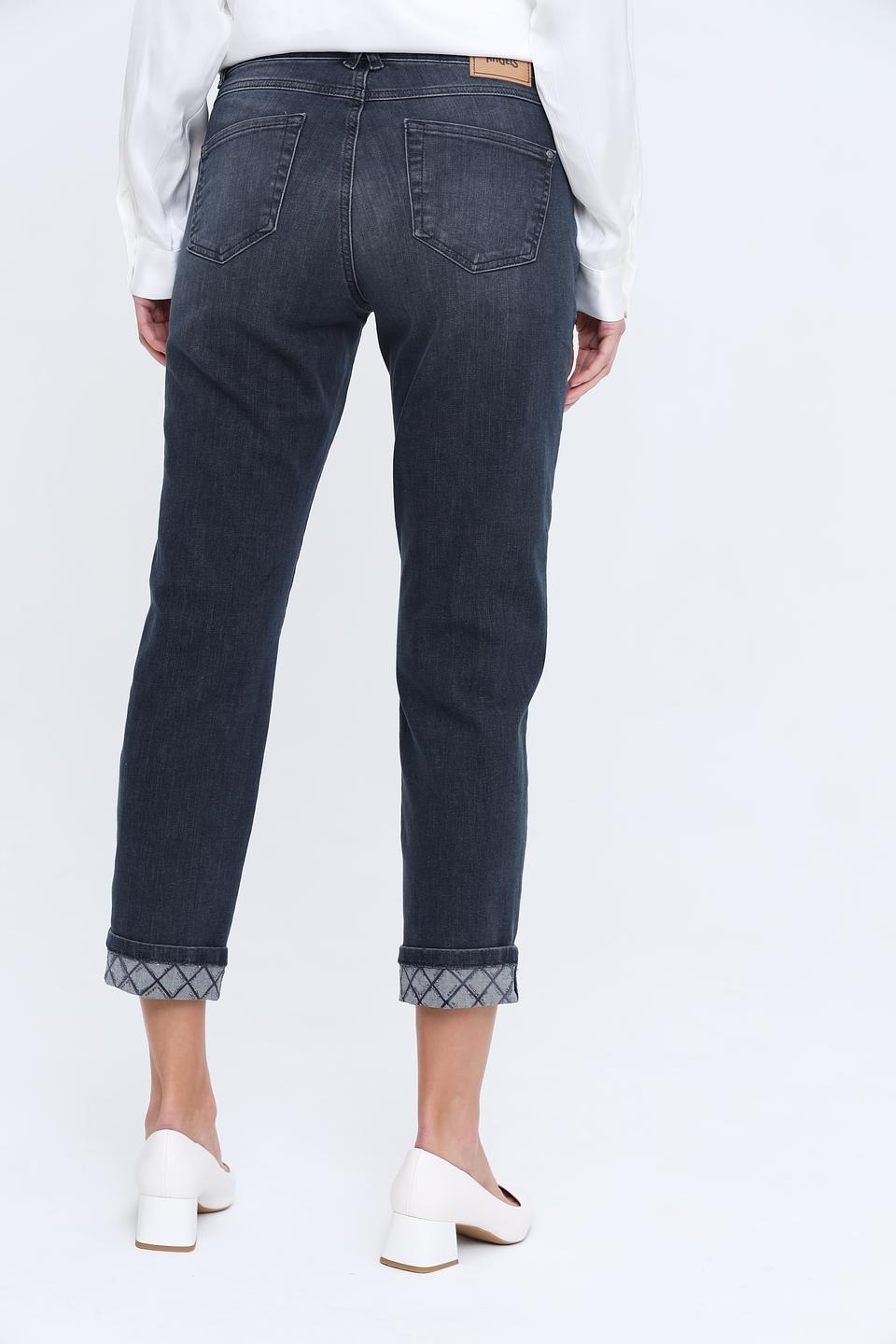 Джинсы Angels укороченные тёмно-синие