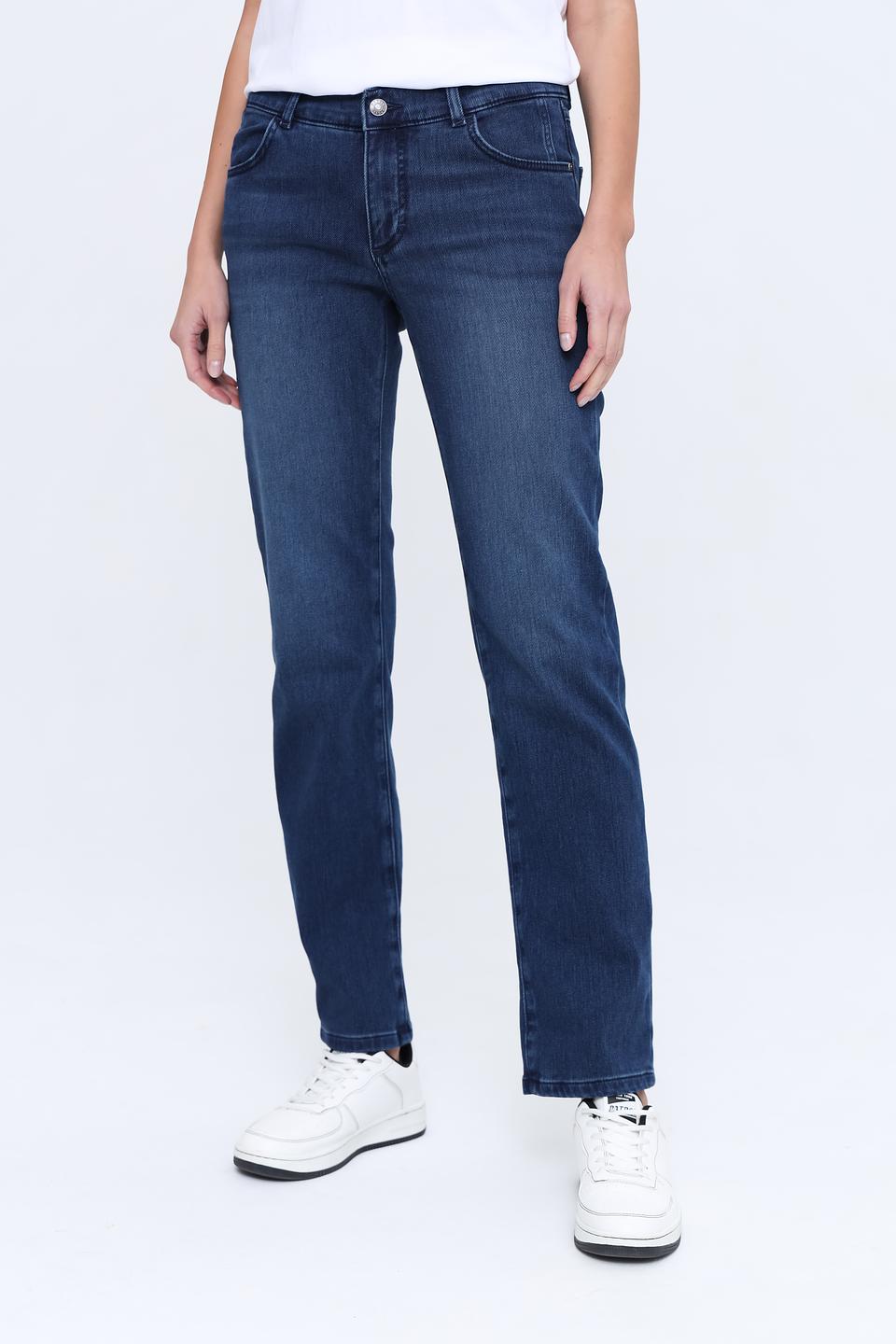 Джинсы Angels прямого кроя синие