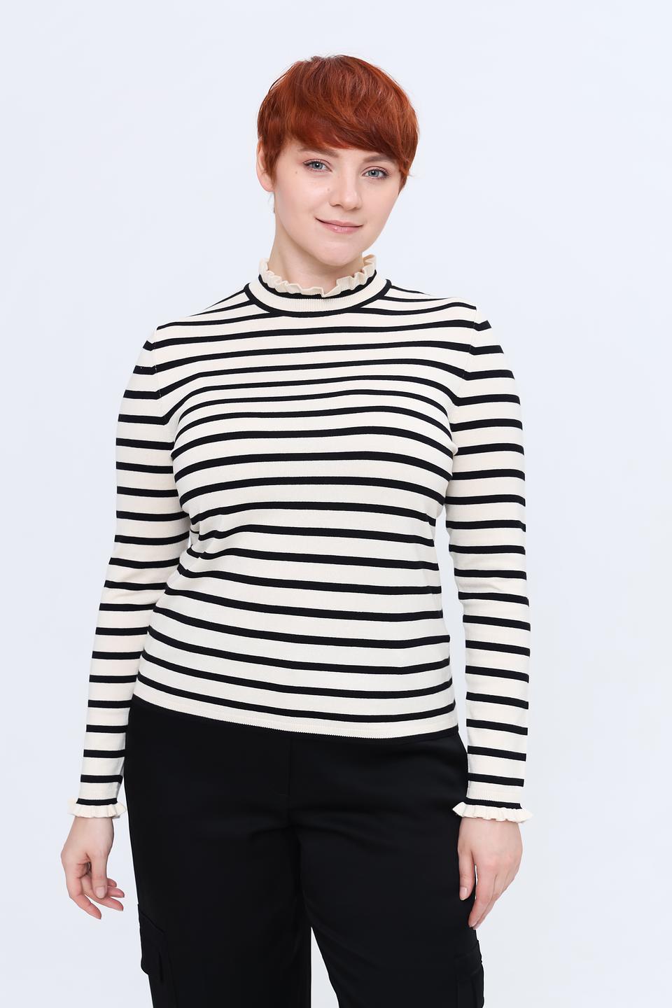 Пуловер Taifun в полоску