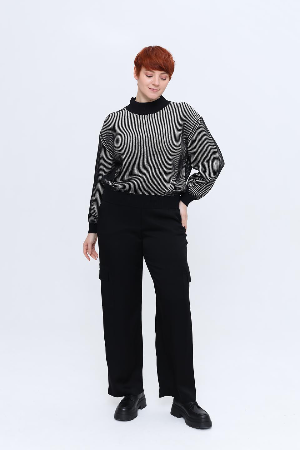 Пуловер Taifun в полоску