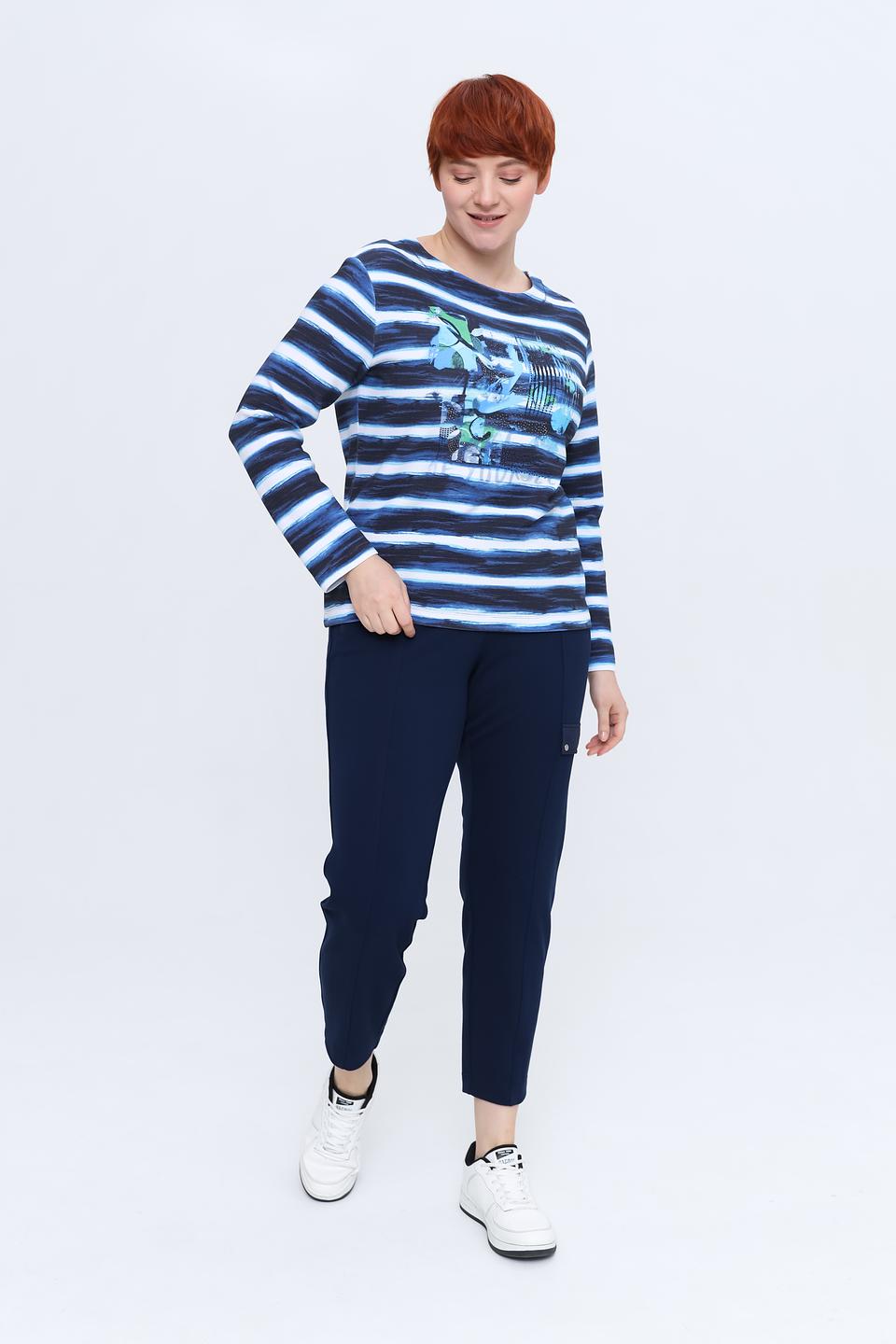 Пуловер Rabe collection в полоску