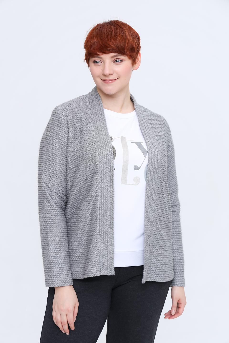 Кардиган Rabe collection серый