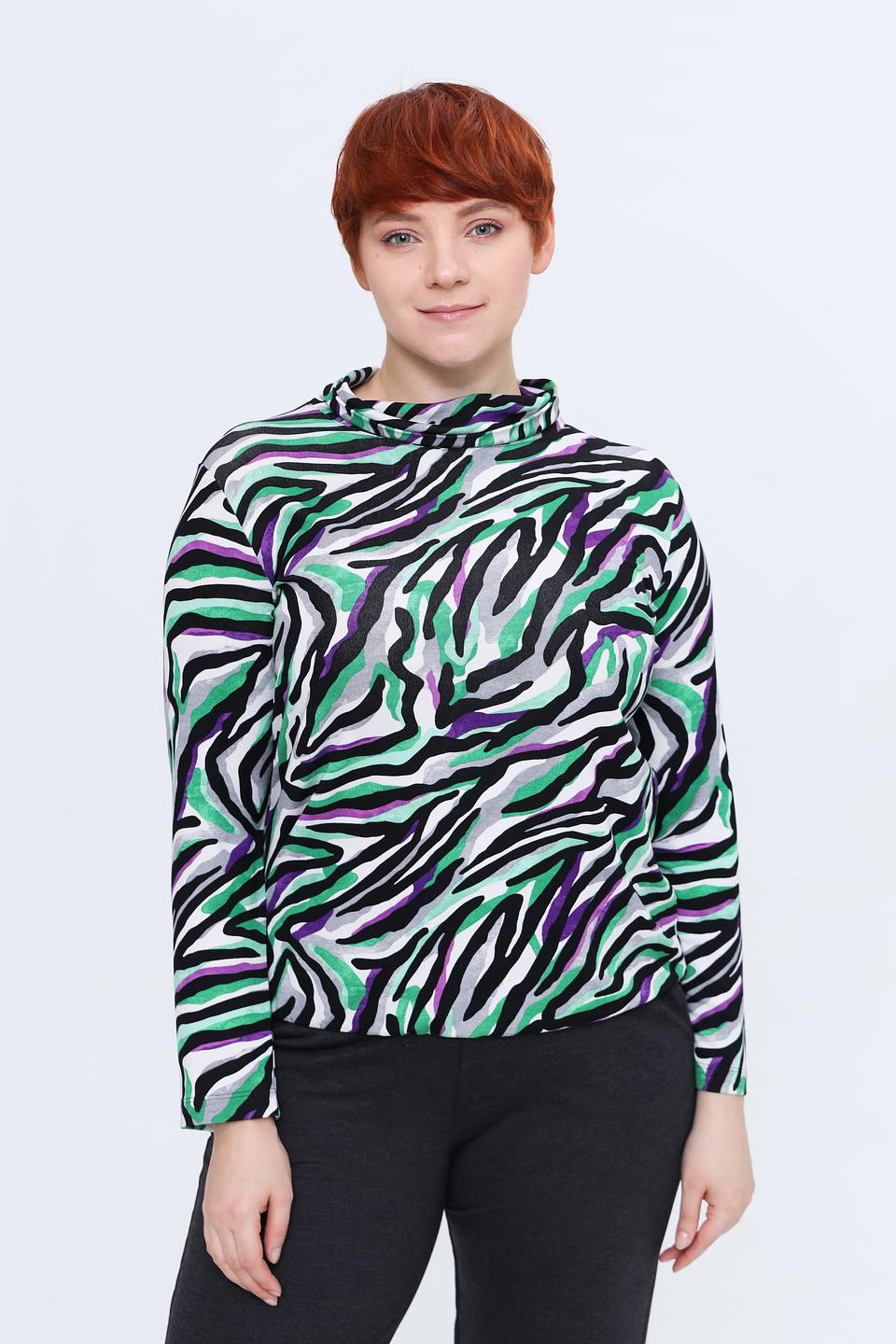 Блуза Rabe collection зебро-принт