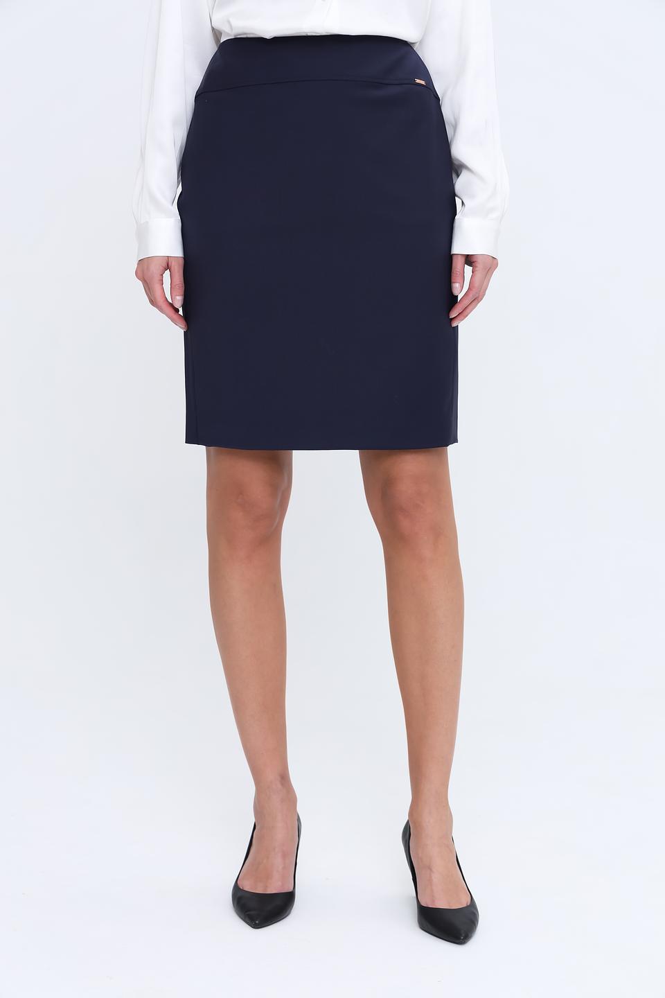 Юбка Cinque классическая темно-синяя