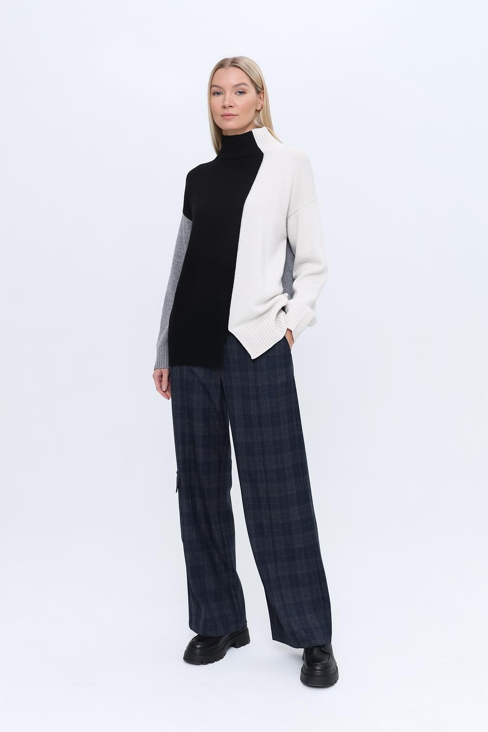 Джемпер Kaos комбинированный чёрный