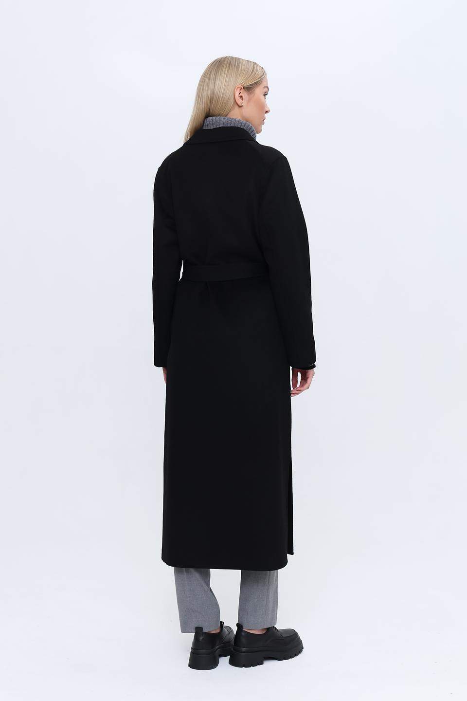 Пальто Kaos жен. чёрное