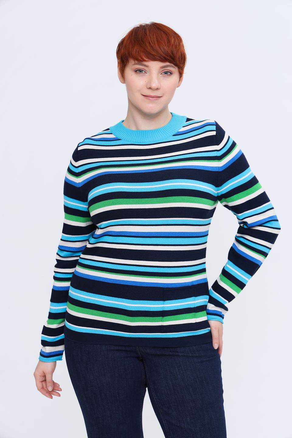 Пуловер Rabe collection в полоску