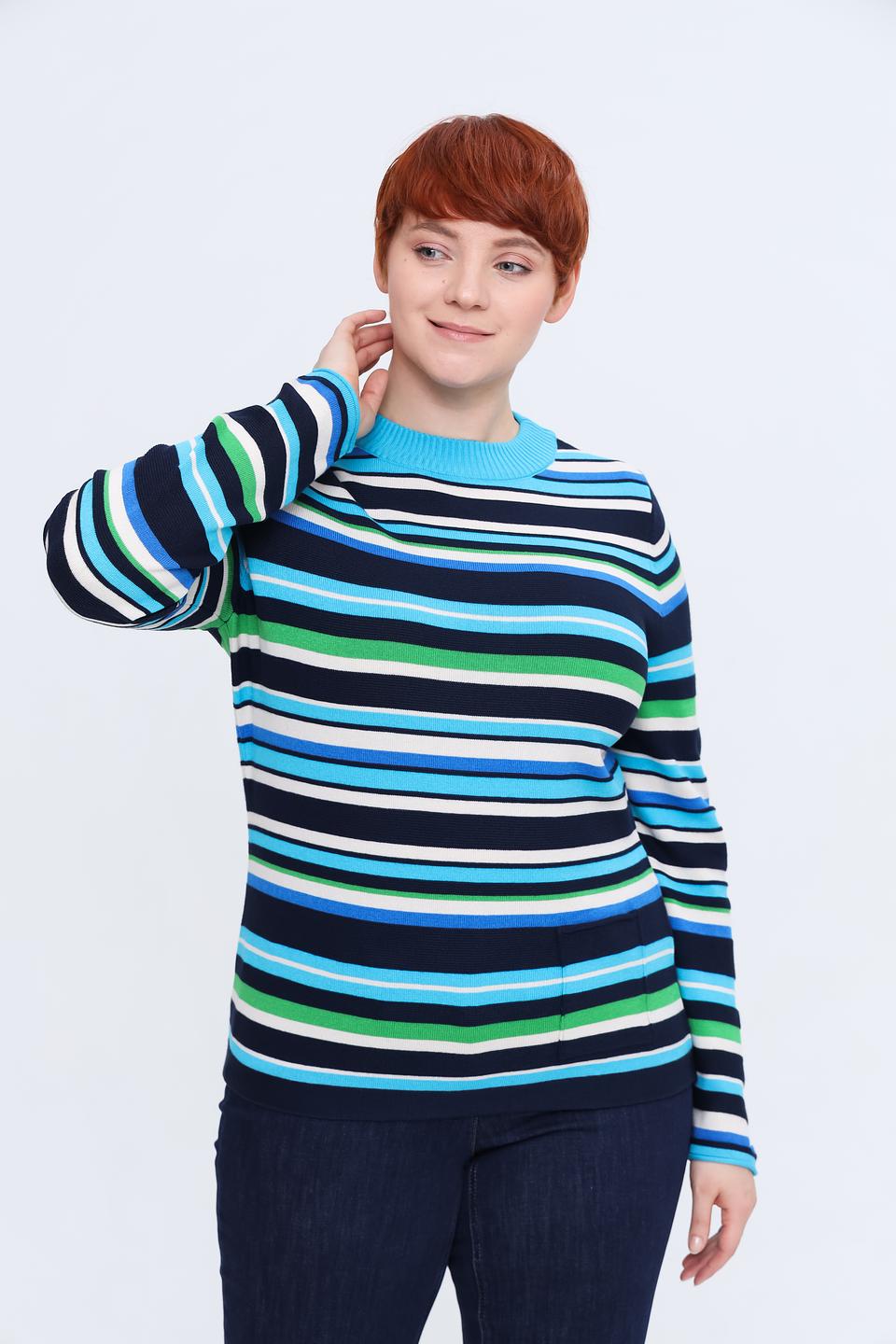 Пуловер Rabe collection в полоску