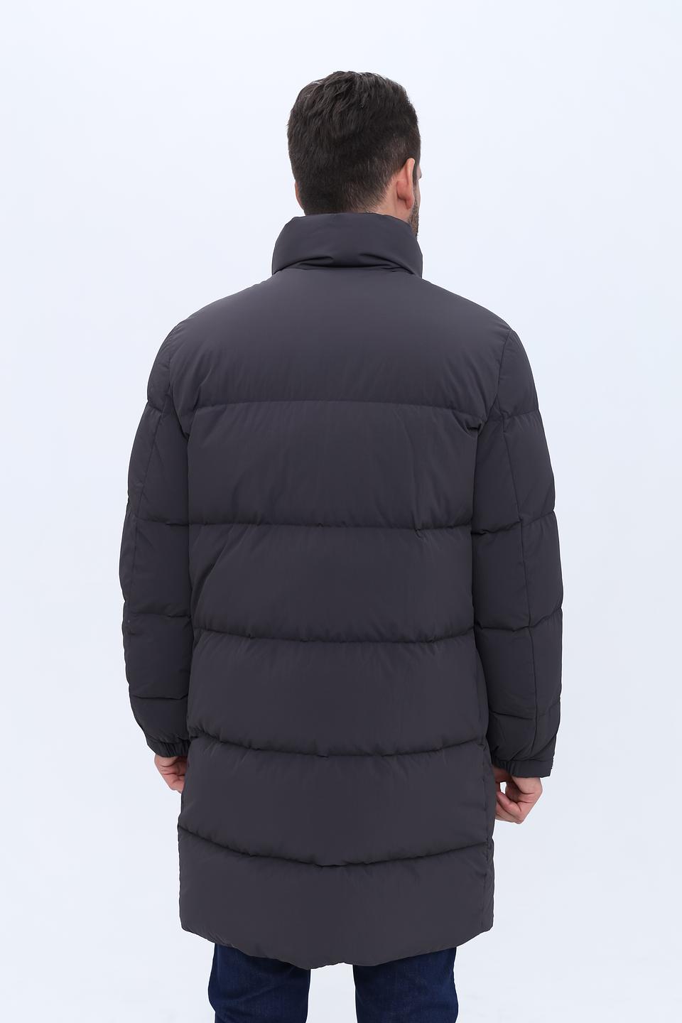 Пальто Hugo муж. графитовое