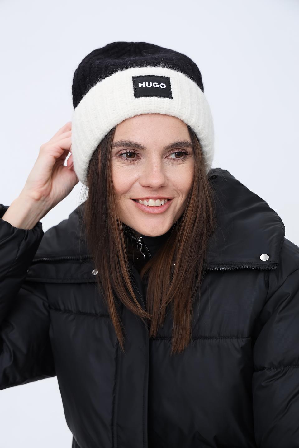 Шапка Hugo двухцветная