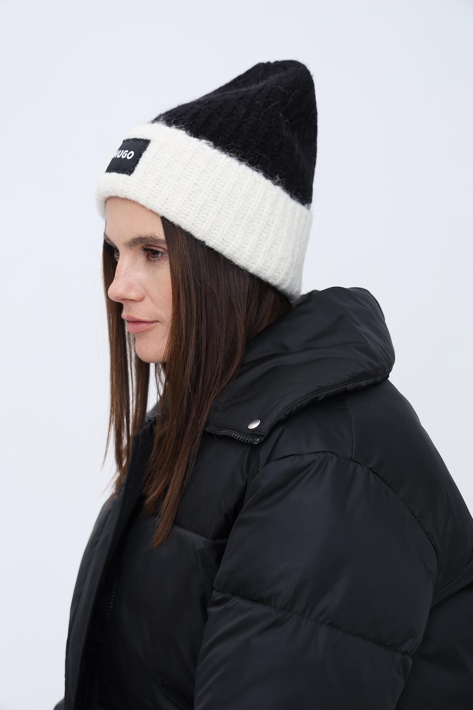Шапка Hugo двухцветная