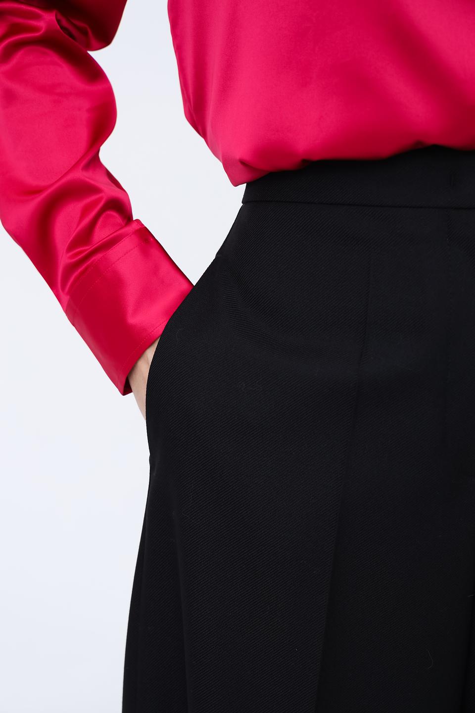 Брюки Boss Black широкие чёрные