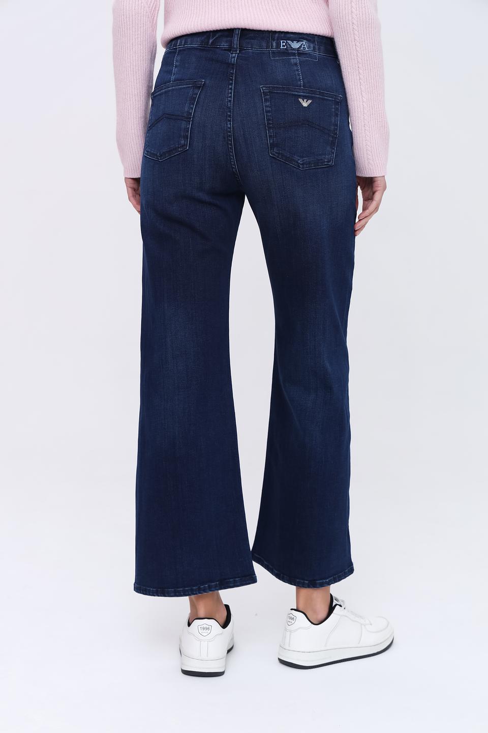 Джинсы клеш Emporio Armani синие