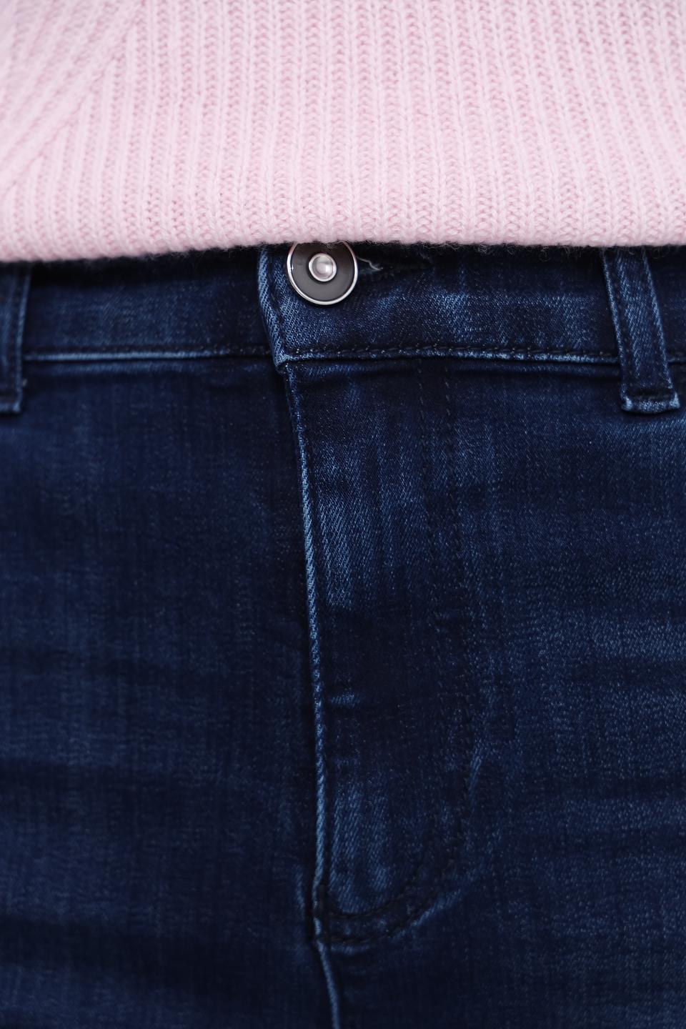 Джинсы клеш Emporio Armani синие