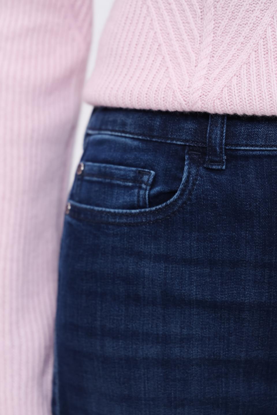 Джинсы клеш Emporio Armani синие