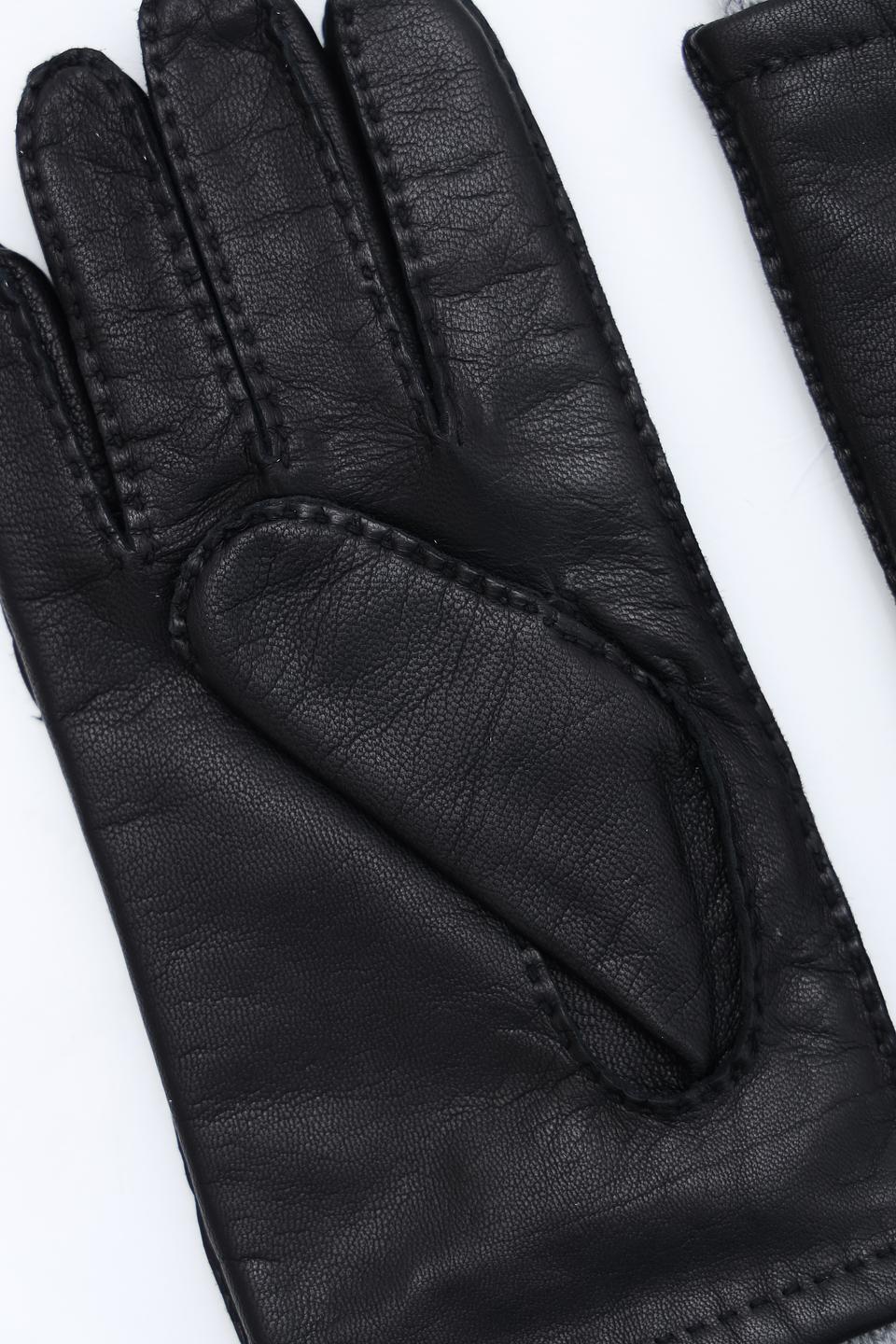 Перчатки Roeckl кожа чёрные