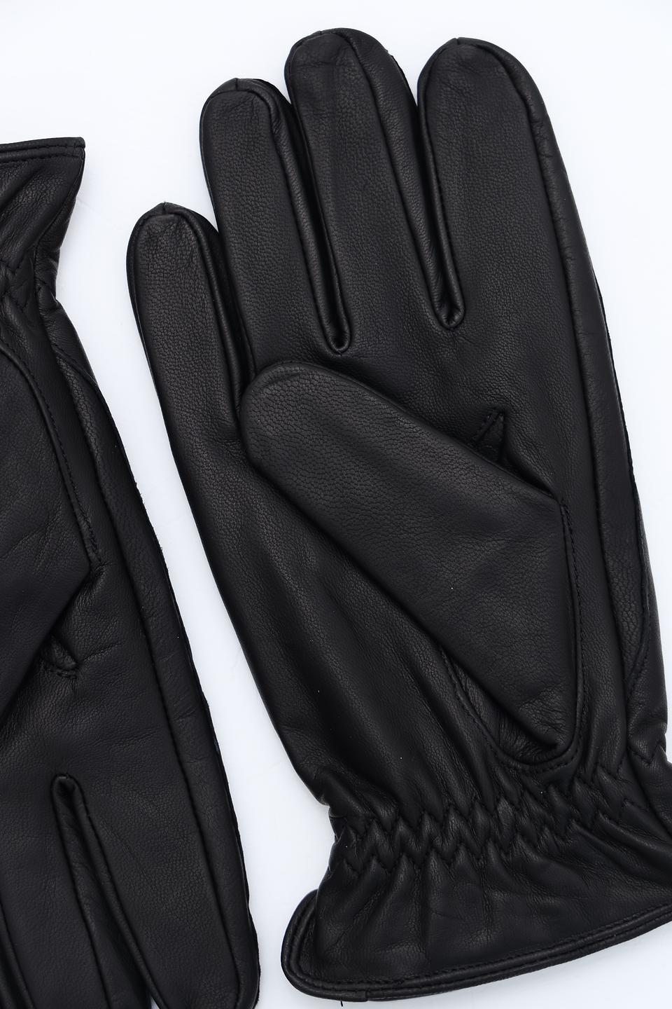 Перчатки кожаные Roeckl чёрные