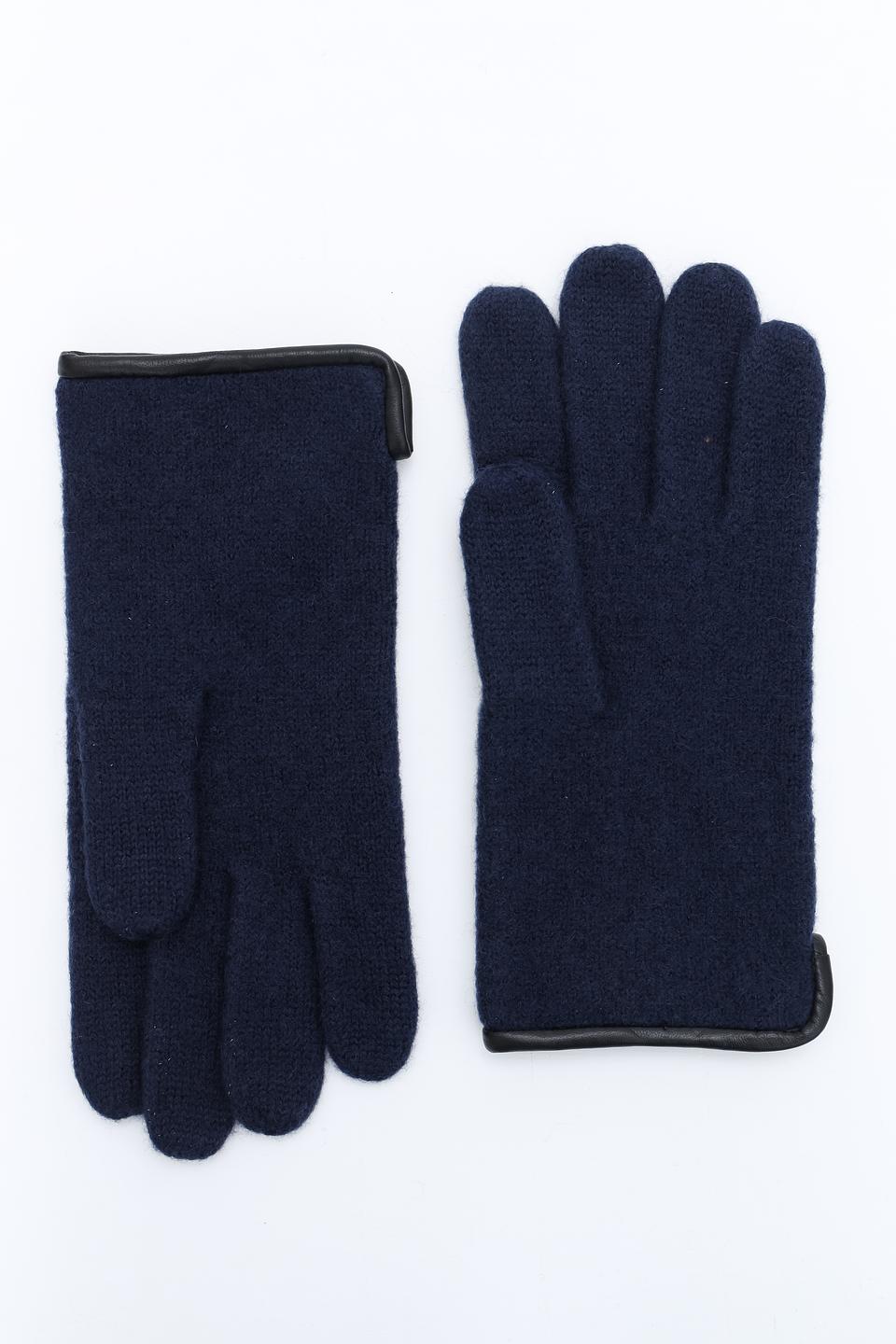 Перчатки Roeckl шерстяные синие