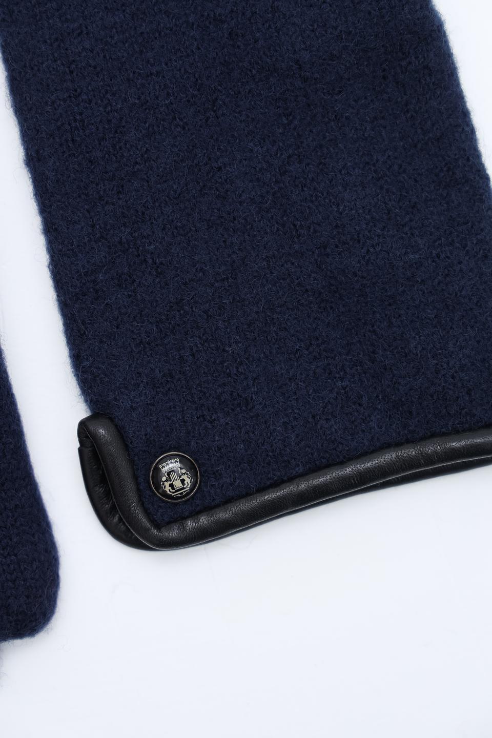 Перчатки Roeckl шерстяные синие