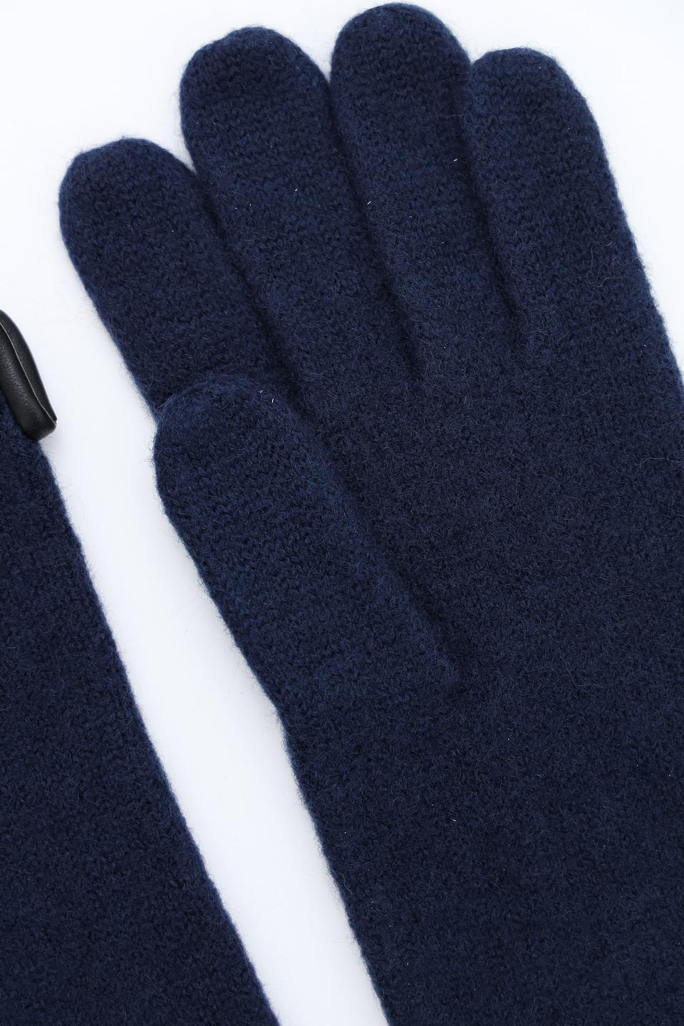 Перчатки Roeckl шерстяные синие