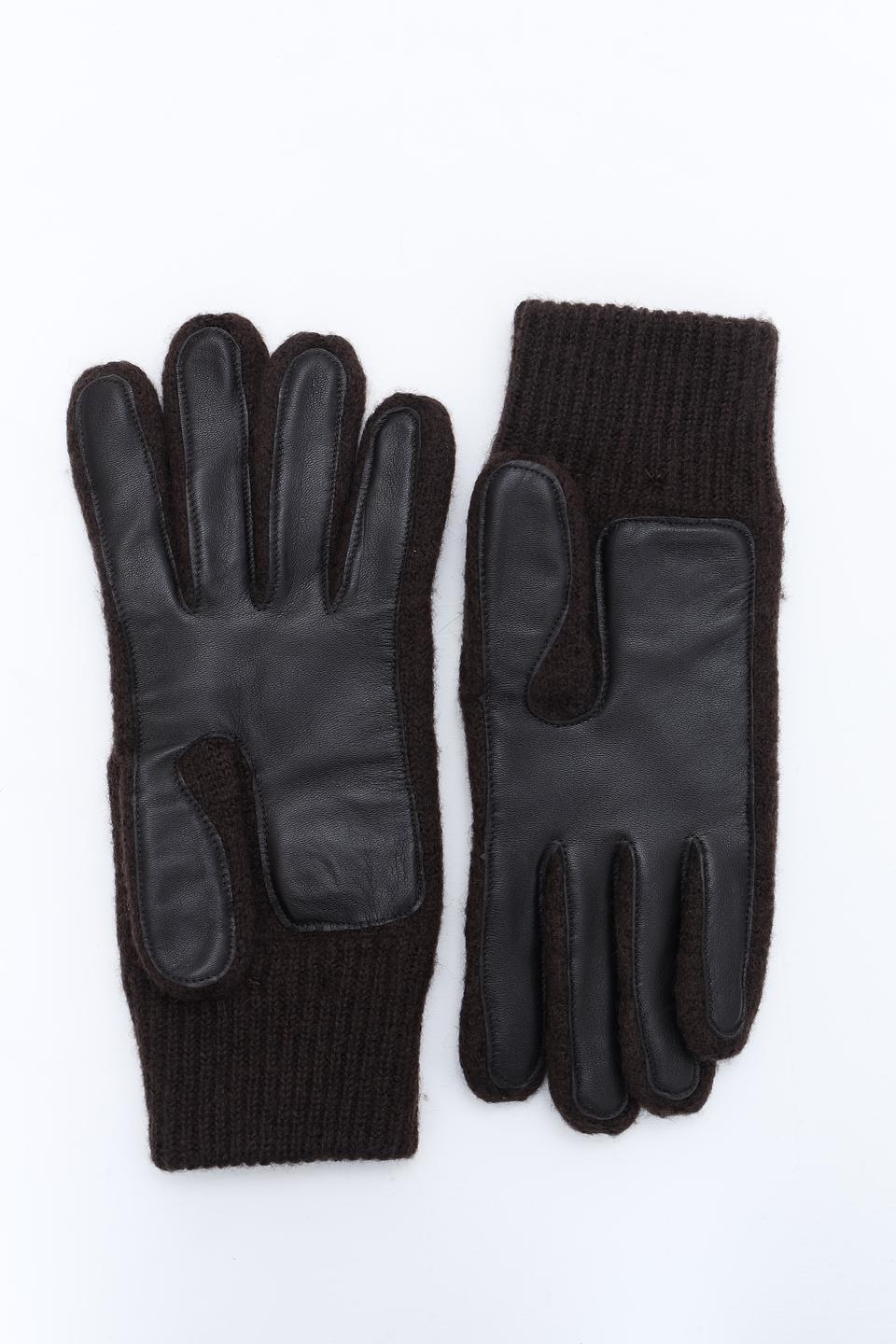 Перчатки Roeckl шерстяные коричневые