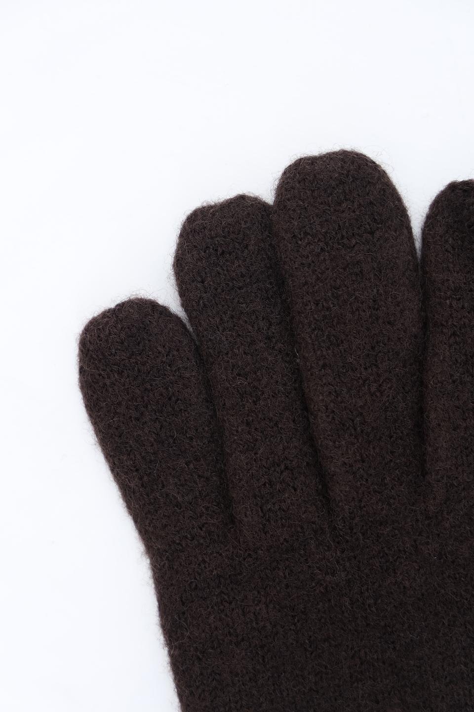 Перчатки Roeckl шерстяные коричневые