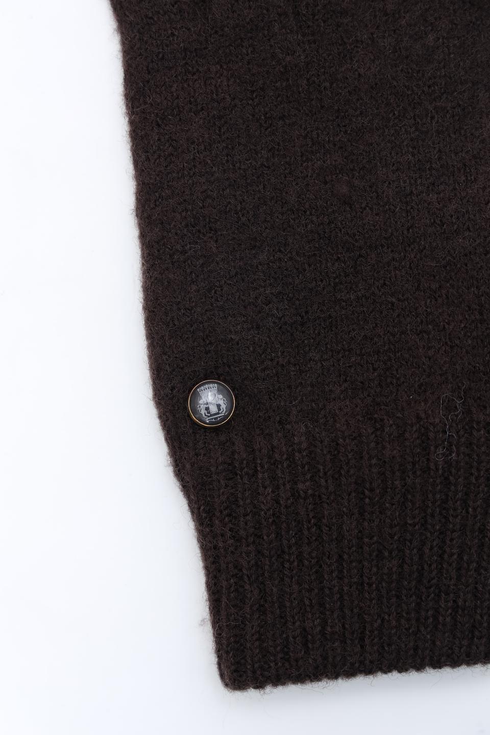 Перчатки Roeckl шерстяные коричневые