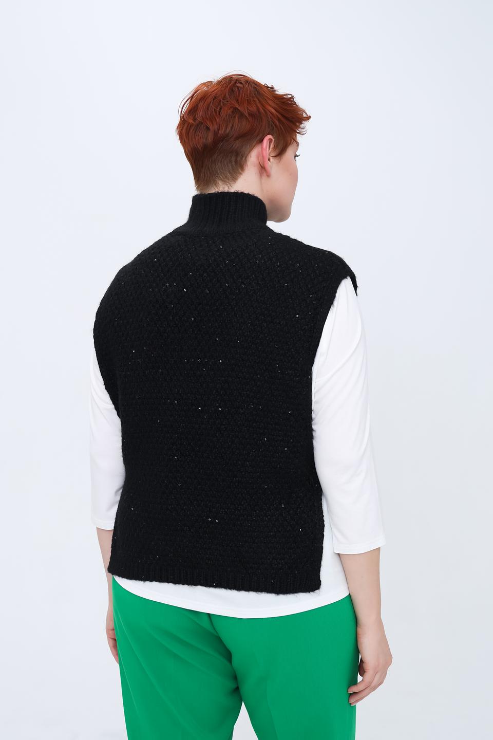 Жилет Gerry Weber чёрный с узором