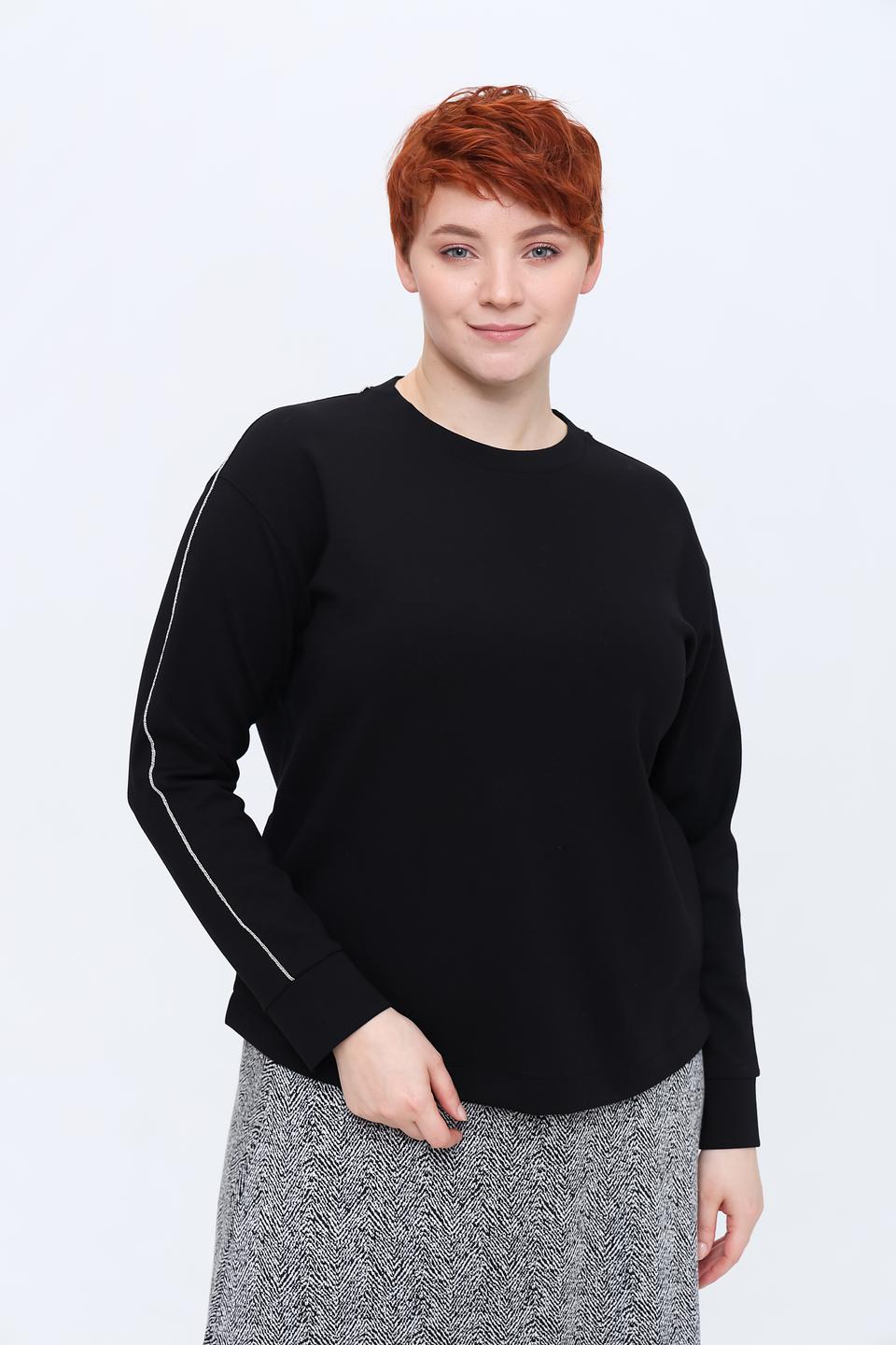 Пуловер Gerry Weber чёрный с полоской