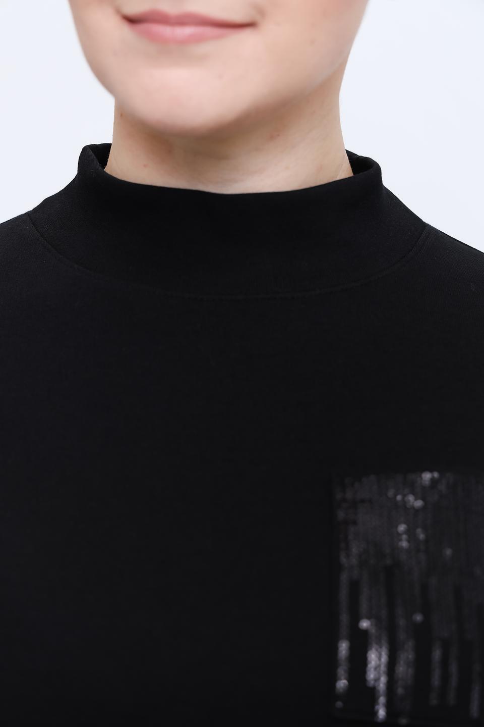 Пуловер Gerry Weber чёрный с декором