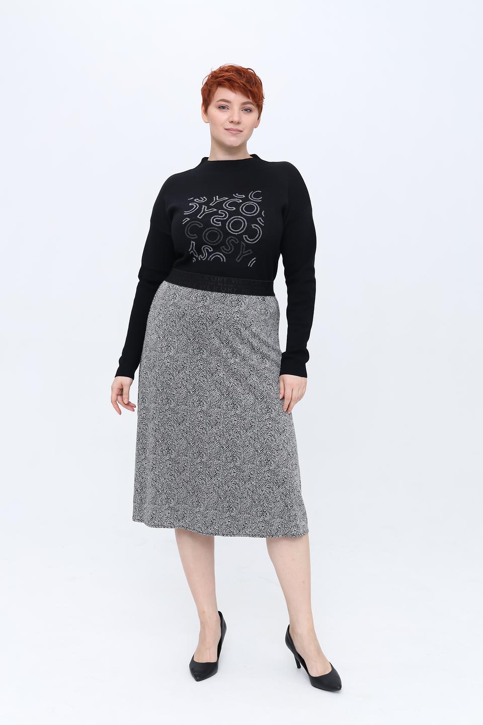 Пуловер Gerry Weber с принтом черный