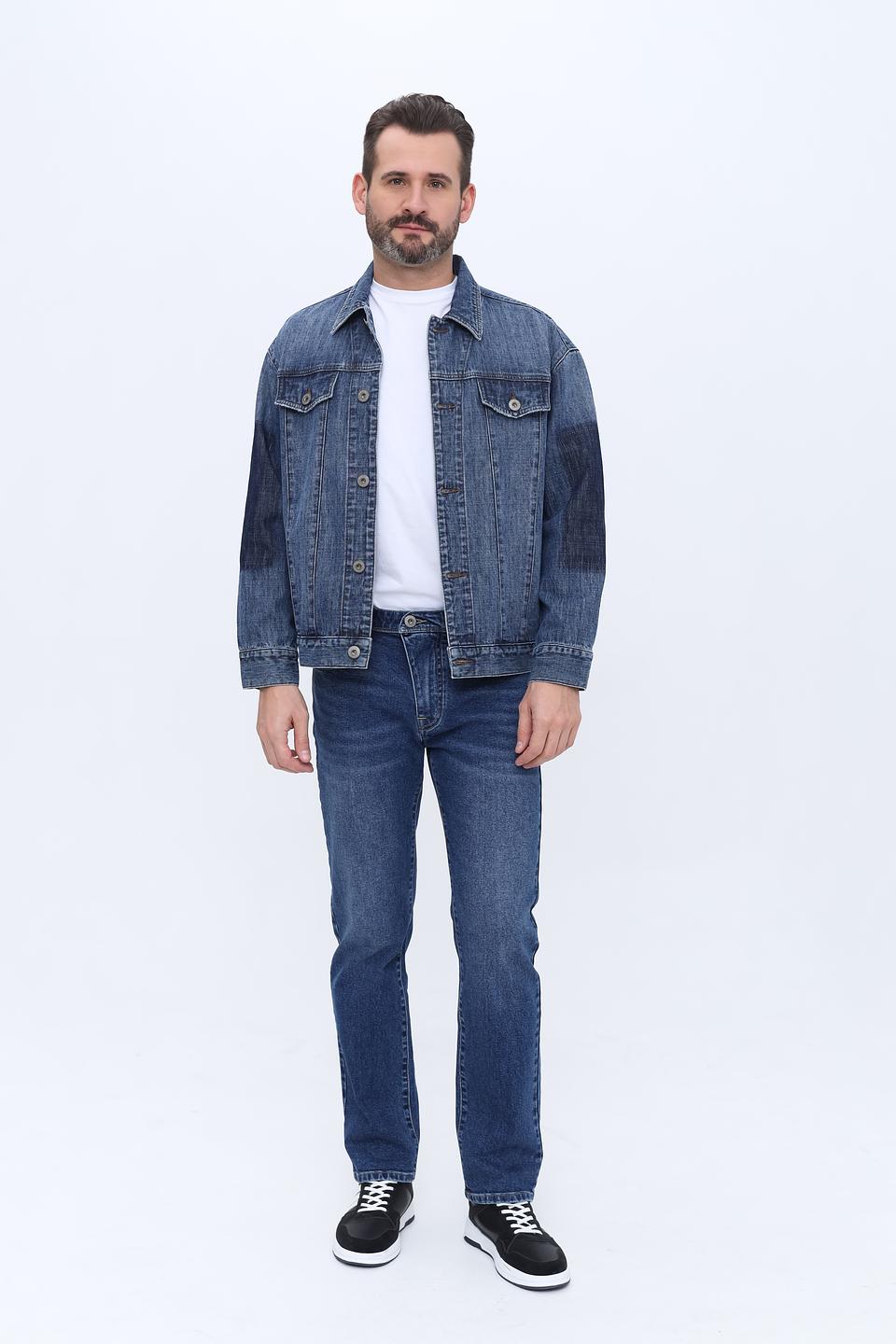 Куртка джинсовая Pezzo синяя