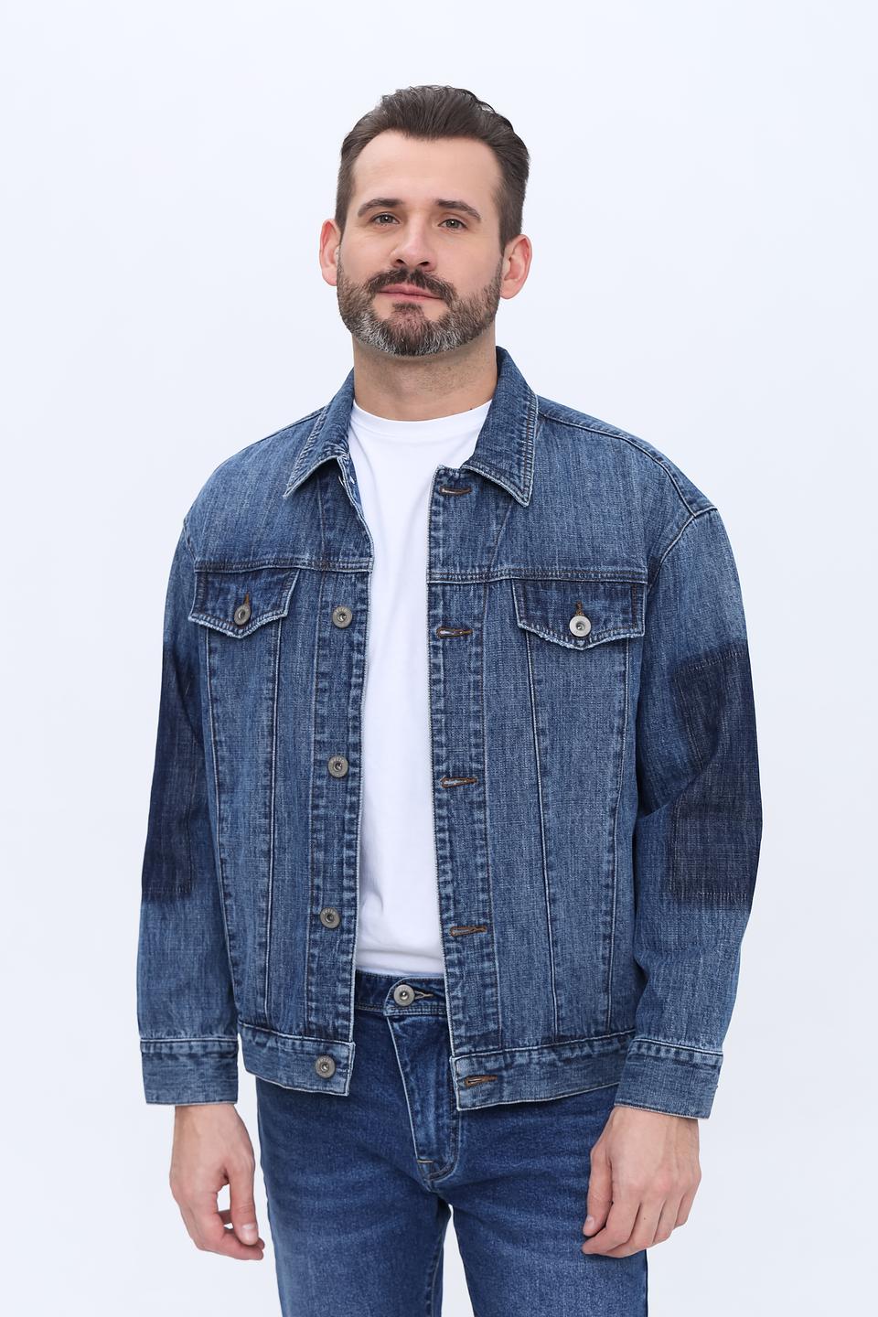 Куртка джинсовая Pezzo синяя
