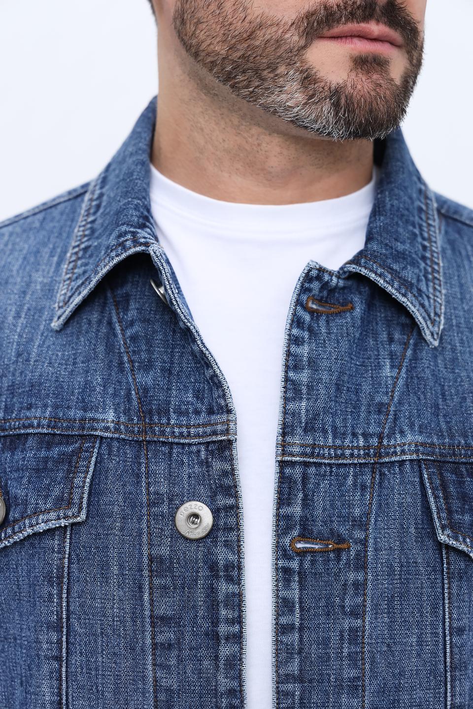 Куртка джинсовая Pezzo синяя