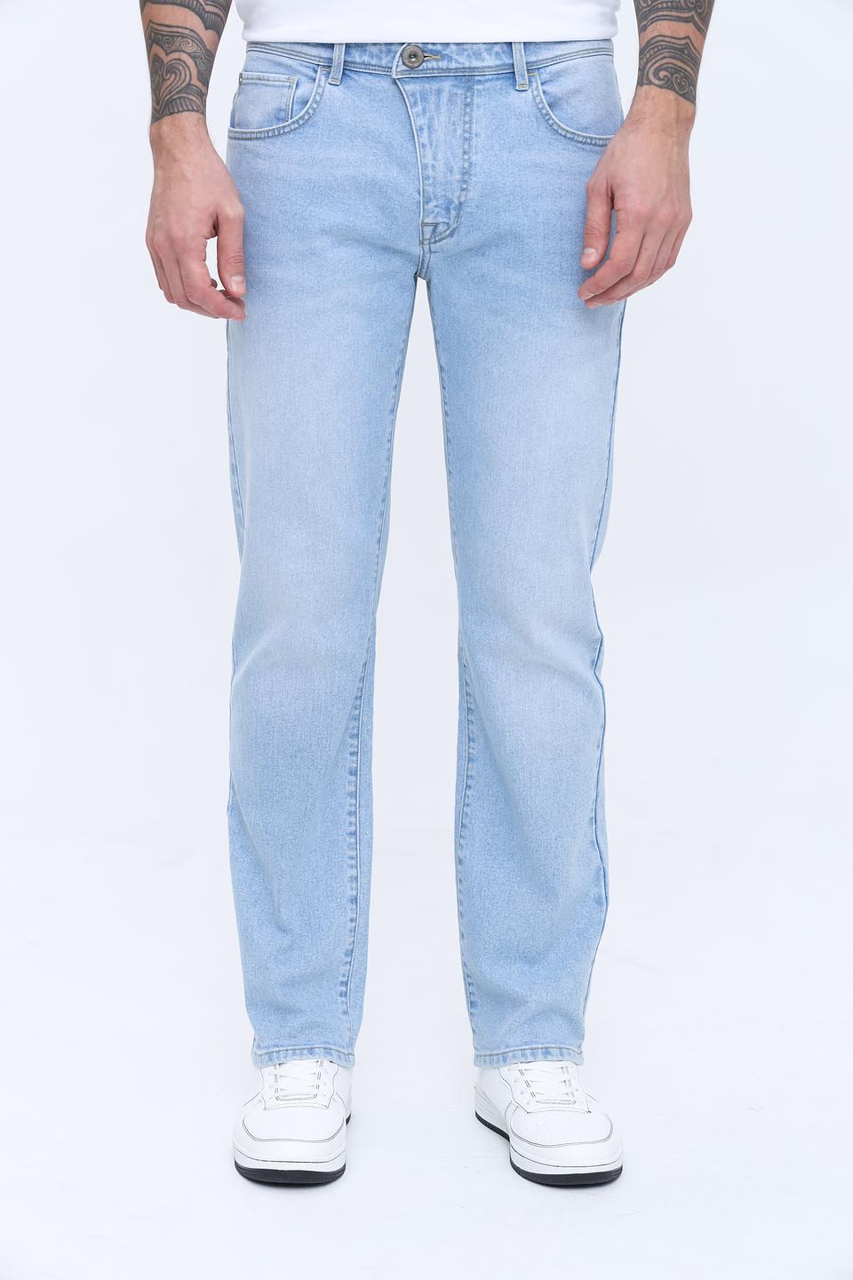 Джинсы Pezzo голубые relaxed