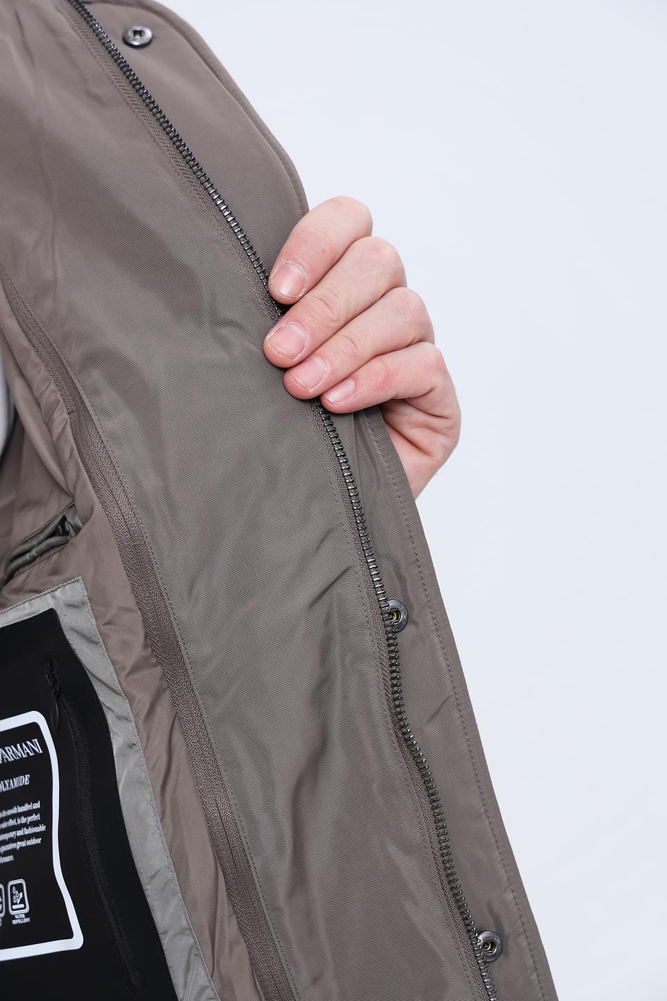 Куртка Emporio Armani стеганая серая