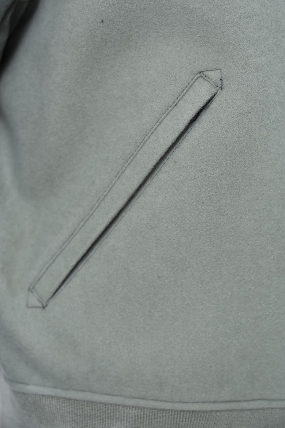 Ветровка Emporio Armani с логотипом хаки