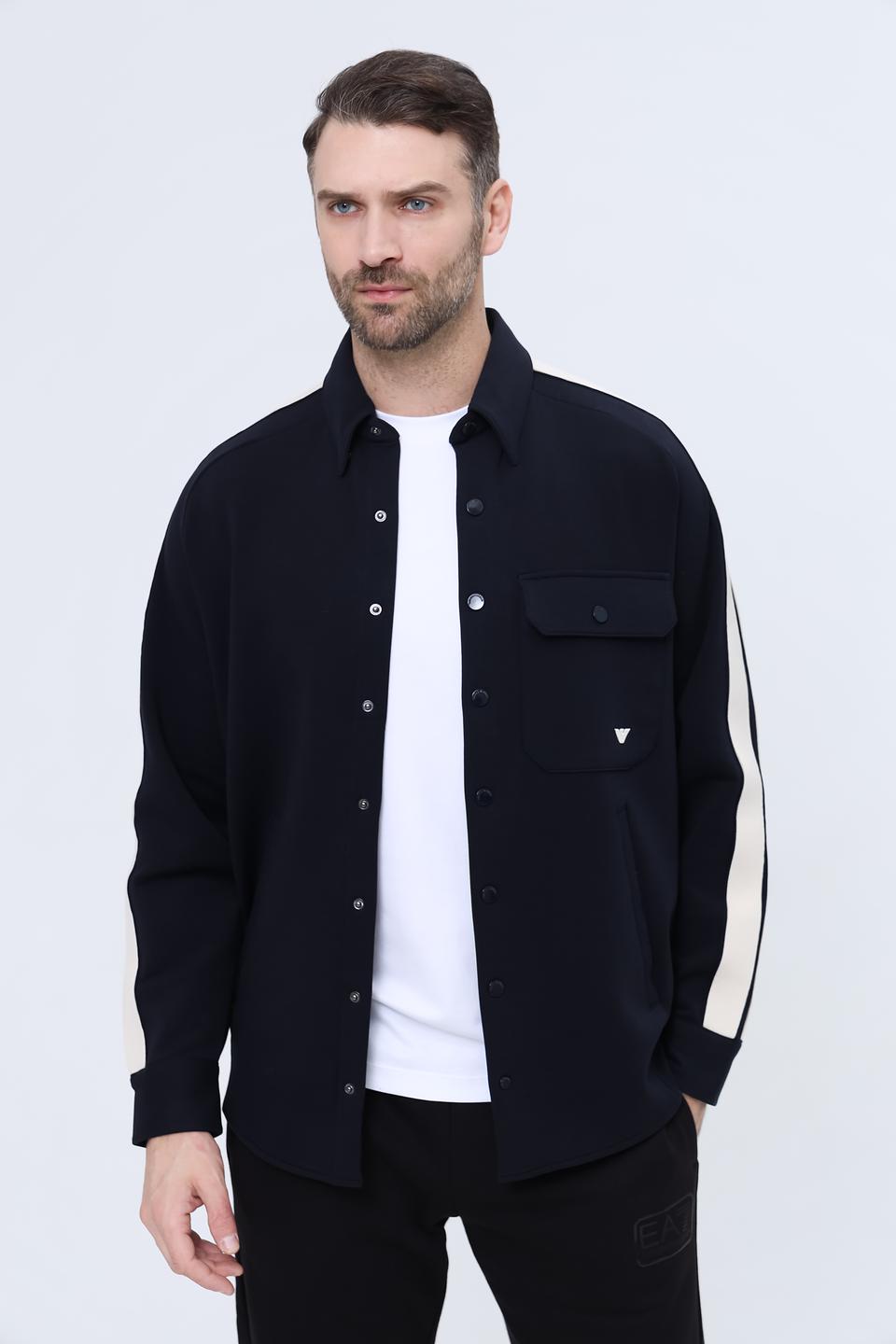 Кардиган Emporio Armani мужской тёмно-синий