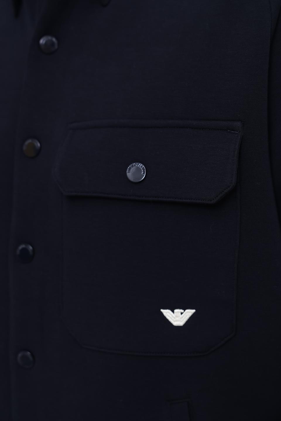 Кардиган Emporio Armani мужской тёмно-синий