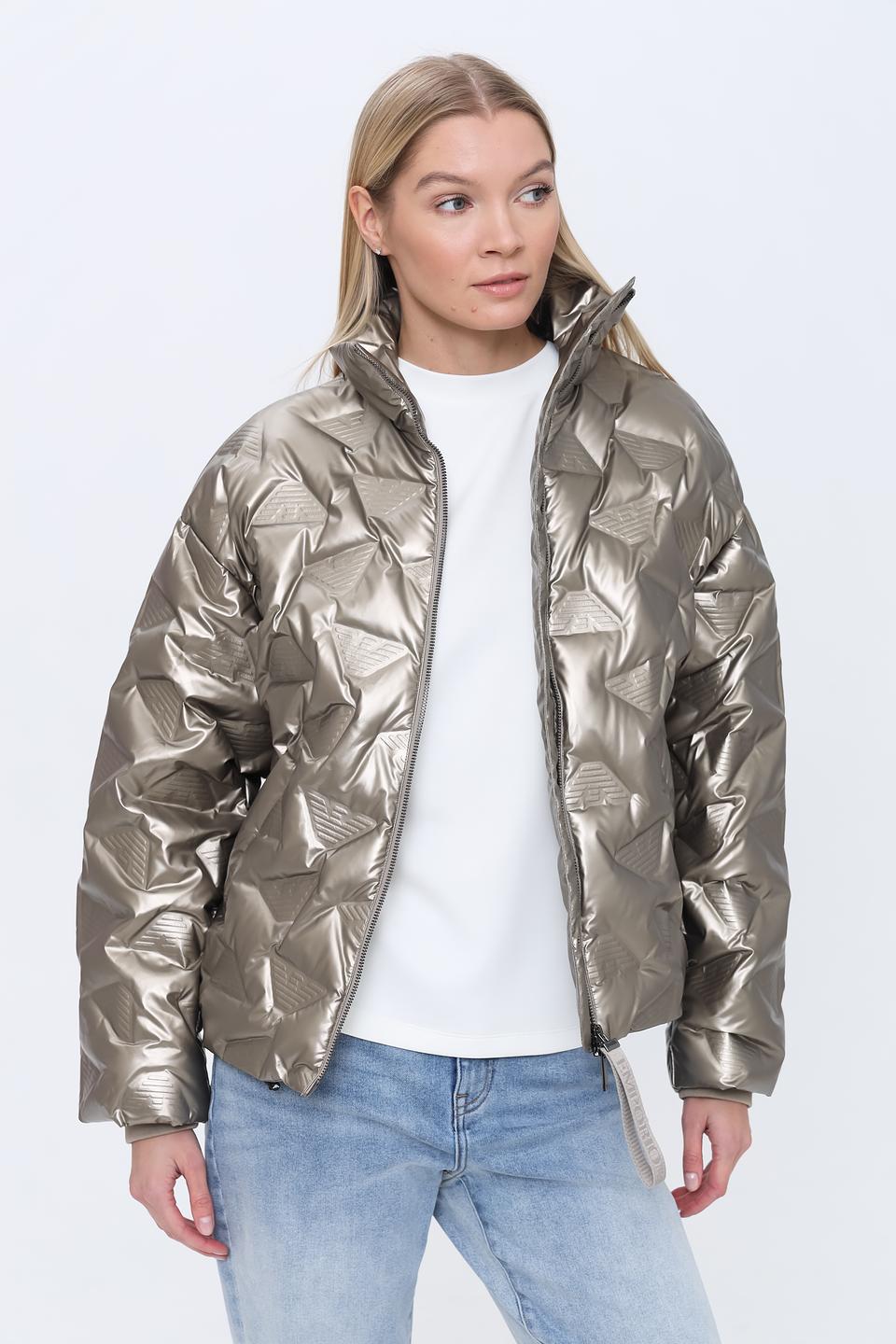 Куртка Emporio Armani стеганая золотистая