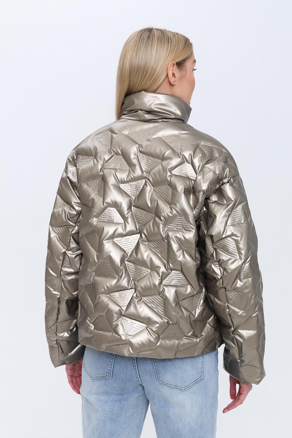 Куртка Emporio Armani стеганая золотистая