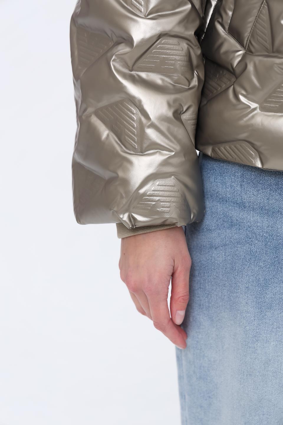 Куртка Emporio Armani стеганая золотистая