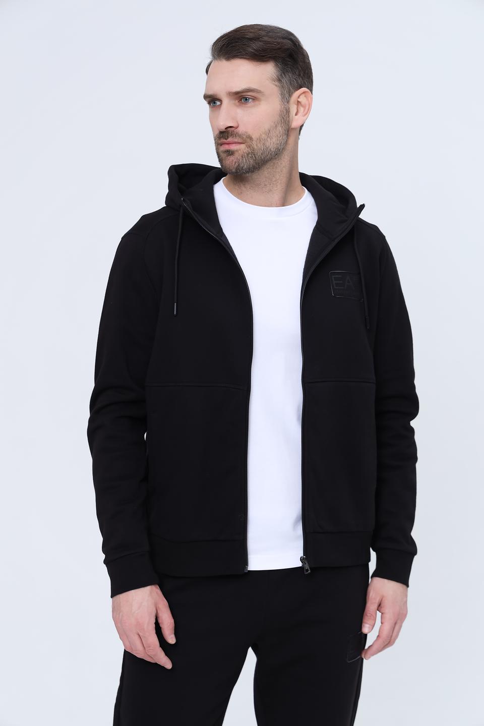 Костюм спортивный EA7 чёрный
